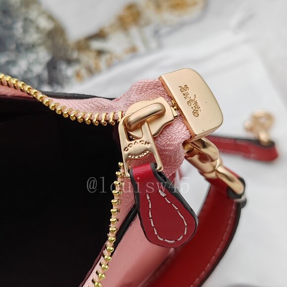 ππCoach Teri shoulder bag Pink Cherry - Picture 10 of 12